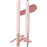 COLORGRAM All In One Over-Lip Maker 02 Cool Pink | Versatile Lip Liner & Contour with Natural Shades, Matte finish, Bigger and Fuller Lips, Plumping effect, Smooth creamy texture