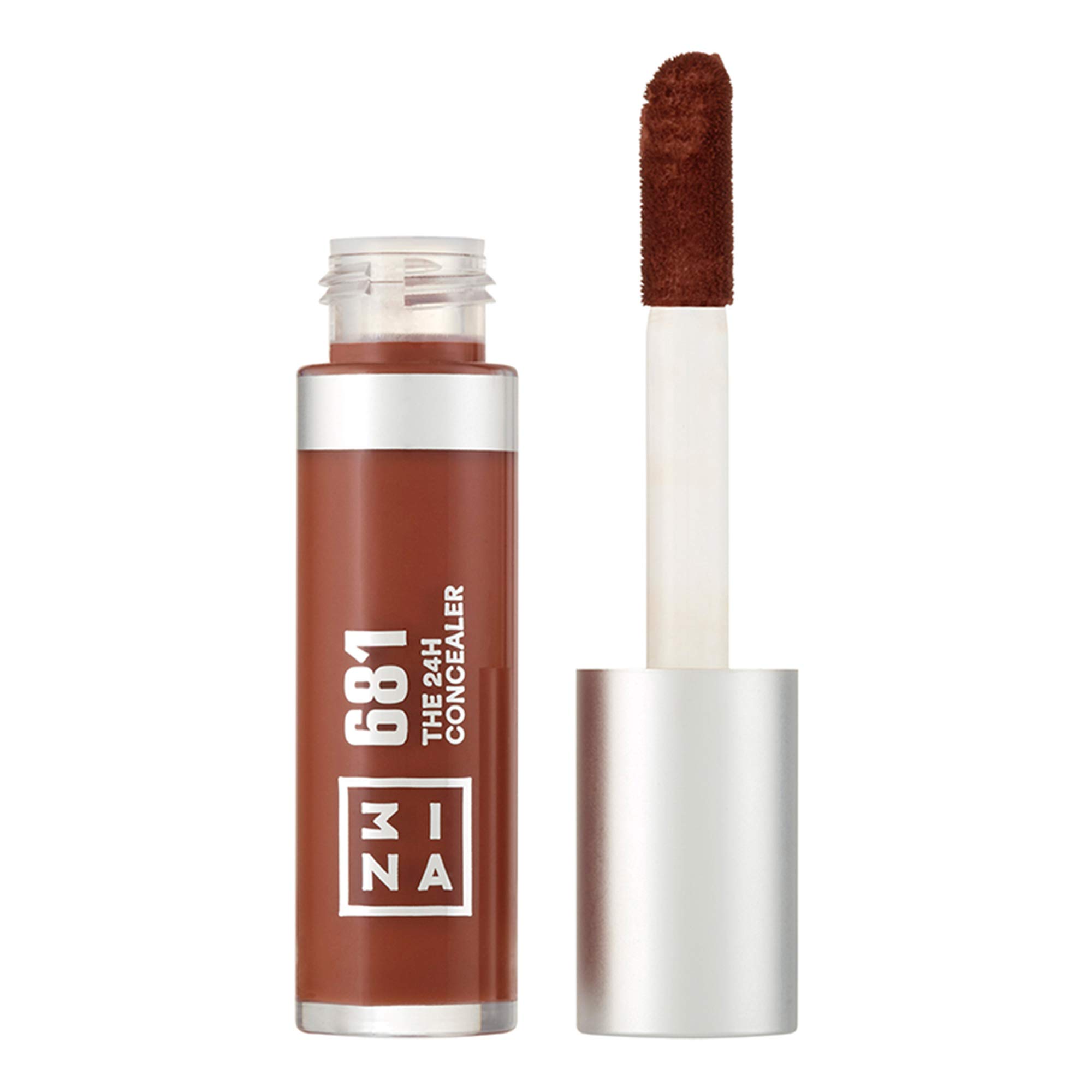 3INA MAKEUP - The 24H Concealer 681 - Coffee Dark Circles and Blemish Liquid Concealer - Medium-Full Coverage — image 1