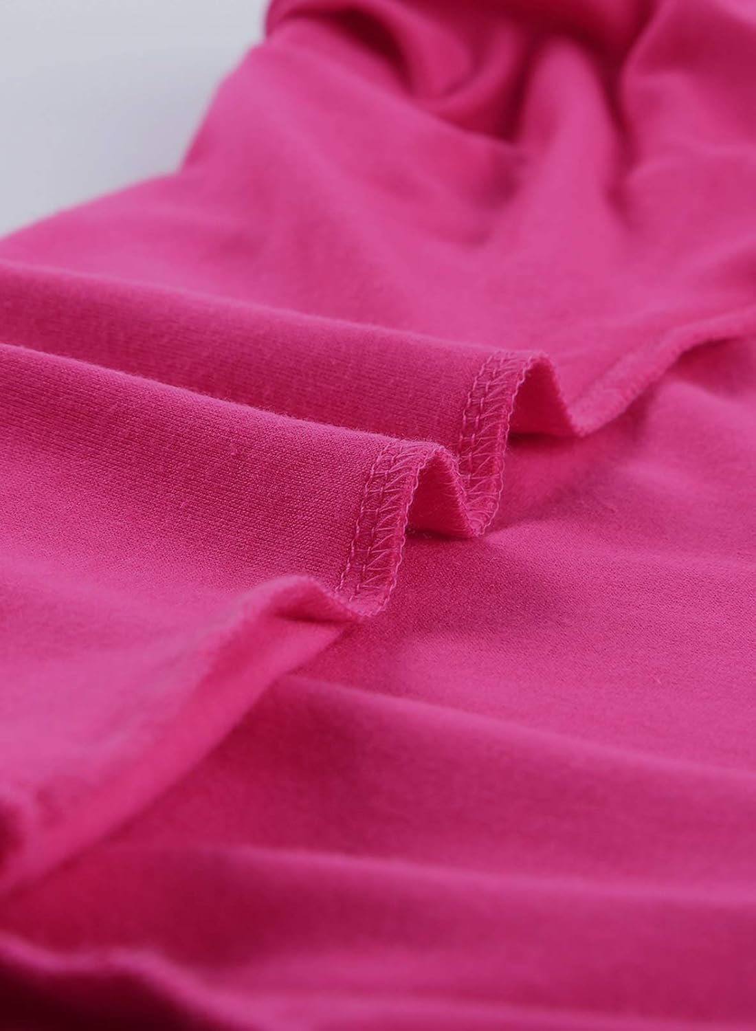 Blibea Girls Casual Loose Short Sleeve Knot Front Tops Tee Shirts Size 4-13: Clothing