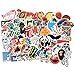 8 Series Stickers 100 pcs/Pack Stickers Variety Vinyl Car Sticker Motorcycle Bicycle Luggage Decal Graffiti Patches Skateboard Stickers for Laptop Stickers for Kid and Adult (Series A)