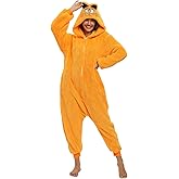 Adult Onesie Pajamas Animal One Piece Costume Halloween Cosplay for Women Men