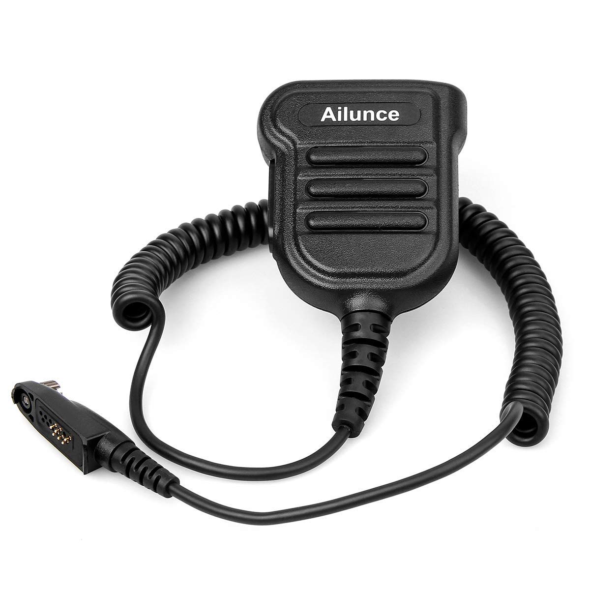 Ailunce H103M Speaker Microphone Compatible with Ailunce HD1 Compatible with Retevis RT29 RT87 RT648 RT647 RT83 Walkie Talkies IP67 Waterproof Dustproof (1 Pcs)
