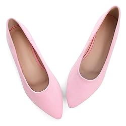 ChaiRong Zhou Casual Flats for Women Soft Suede