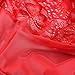 Lingerie for Women Sexy One-Piece Teddy Lingerie Bodysuit Lace Nightie (Large (fits like US Medium), Red)