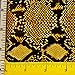 Gold and Black Diamond Back Snake Skin Hydrographic Water Transfer Film Hydro Dipping Dip Demon