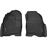 Husky Liners X-act Contour Floor Mats | Fits 2015-2019 Ford Explorer | Front Row, 2-pc Black - 53331