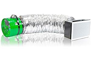 Quietcool QC ES-3100 Energy Saver Advanced Whole House Fan - Up to 3081 CFM - Two Speed - Covers up to 1,541 SQFT - 10 Year Warranty - Removable Grille - R5 Insulated Dampers - 20ft Power Cord