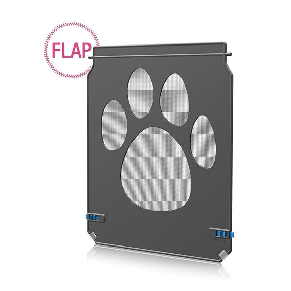 Namsan Hundeklappen Katzenklappe Fliegengitter Einfach zu installieren 26 x 20cm