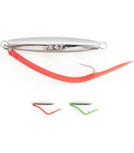 Amazon.com : 6- A-17 Ava Diamond Jigs 2 oz.with Split Tube Tail Hooks :  Sports & Outdoors