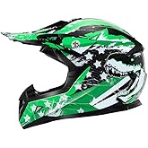 Motocross Youth Kids Helmet DOT Approved - YEMA Helmet YM-211 Motorbike Moped Motorcycle Off Road Helmet for Boys Girls, Medium