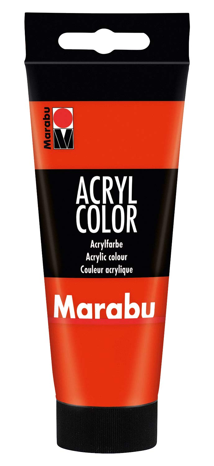 Marabu Acryl Color Acrylic Paint 100ml Vermilion