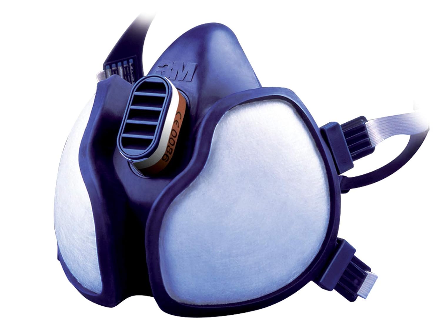 3M 4251 Half Mask Spray Paint Respirator - Blue - Image 3