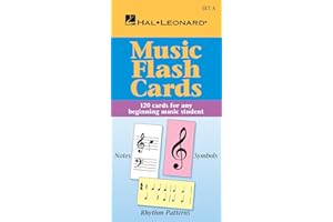 Hal Leonard Music Flash Cards Set A | 120 Color-Coded Piano Flashcards for Beginners and Kids | Learn Notes, Rhythm, and Music Theory | Educational ... Teachers (Hal Leonard Student Piano Library)