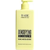 BABE ORIGINAL Locks Densifying Hair Conditioner, Thinning Hair Solution, Promotes Thickness and Prevents Hair Loss, for Fuller, Thicker Hair, Cruelty Free, 13.5 fl oz