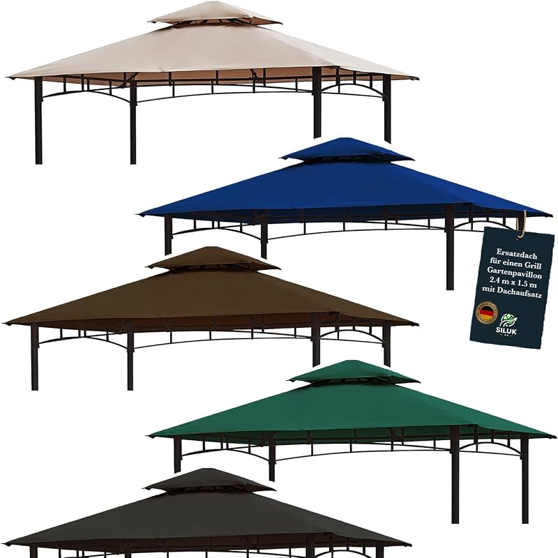 freigarten.de Replacement Canopy 2.4x1.5m Antique Sand Waterproof