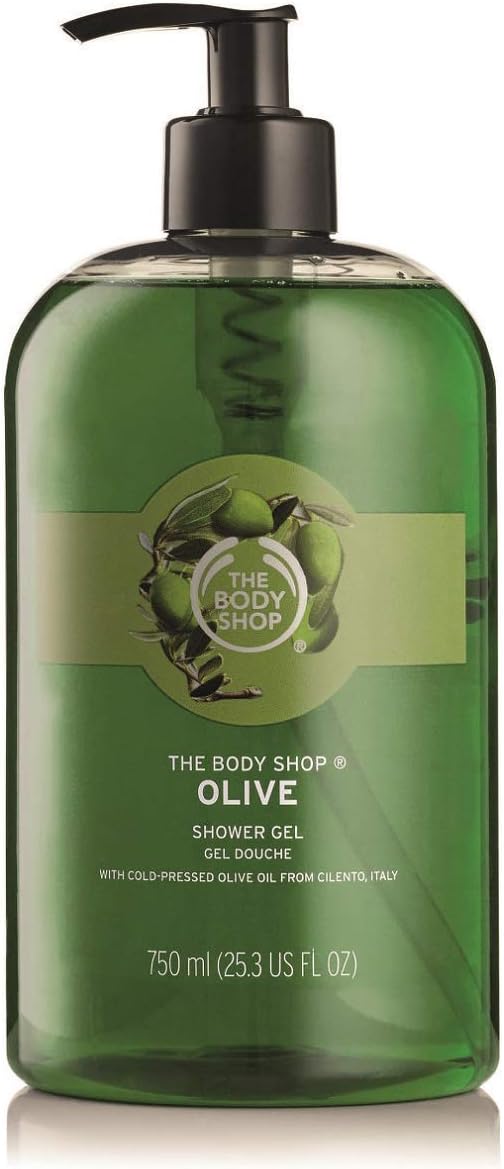 The Body Shop Olive Shower Gel/Bath & Shower Gel Olive to 750 mls, 750 ml (Pack of 1)