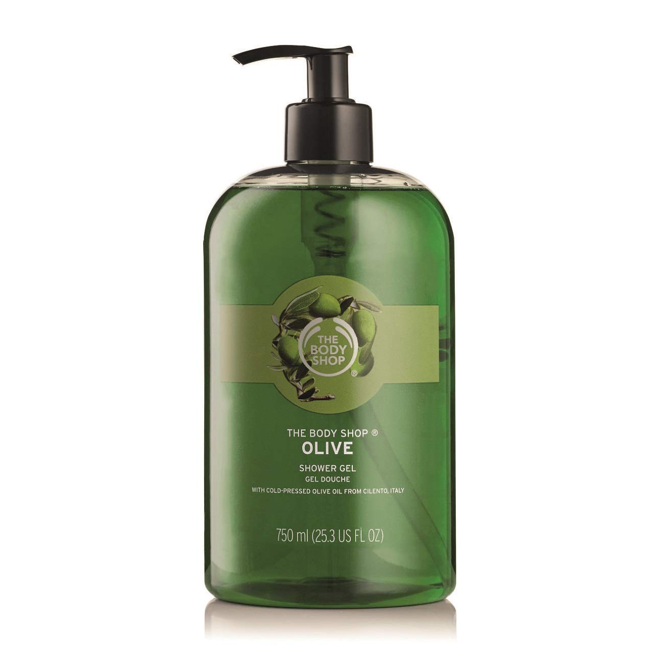 The Body Shop Olive Shower Gel/Bath & Shower Gel Olive to 750 mls