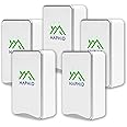 HAPHID Ionizer Air Purifier/Plug In Air Purifier Ion Generator with Highest Output - Up to 32 Million Anions/Sec, Portable Filterless & Ion Air Purifier for Purify: Odors, Pets Smell Etc (5-Pack)