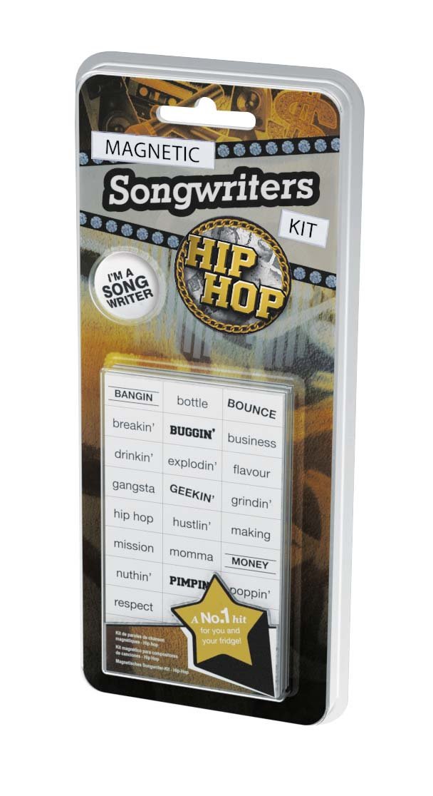 IF Gangster Hip Hop Magnetic Songwriters Kit Fridge Magnet