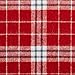 Amazon Basics Yarn-Dyed Lightweight Flannel Duvet Cover - Full/Queen, Bordeaux Plaid