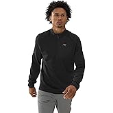 Arc'teryx Delta 1/2 Zip Neck Men's | Warm Breathable Performance Fleece Zip-Neck | Black, X-Small