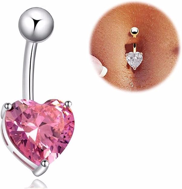 2016 New Hot Silver Gold Navel Belly Button