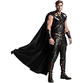 L'VOW Thunder God Cloak Medieval King Cape - Men Women Halloween Thor Cosplay Costume