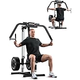Mikolo Chest Fly Machine, PEC Fly and Reverse Delt Machine, 400 lbs Upper Body Specialty Machine for Pectoral and Rear Deltoid with Band Pegs, Chest, Back, and Shoulder Training for Home Gym