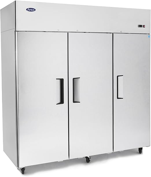 3 door commercial cooler