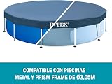 Intex 28030 Framepool Cover 305 cm Round Pool Cover 10' 25 cm Overhang view 3