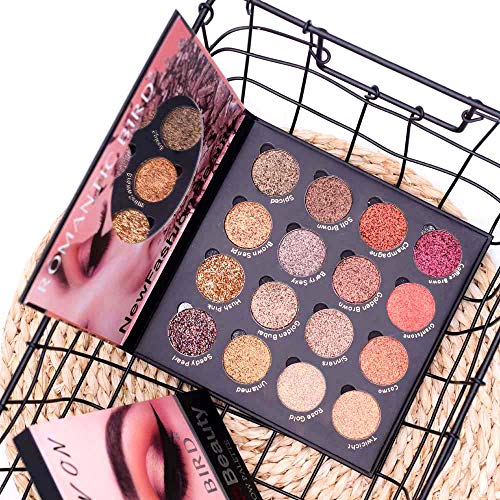 Shimmer Glitter Eye Shadow Powder Palette Matte Eyeshadow Cosmetic Makeup W
