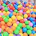 Olymstore 200pcs Baby Ocean Balls Pit Ball, Crush Proof Colorful Soft Plastic Ball Phthalate & BPA Free Playballs, Children Kid Toys Gift Pool Tent Playground Swim Playhouse(5.5 cm-Classic 7 Color)