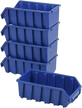 5 cajas de tornillos pequeñas, color azul: Amazon.es: Bricolaje y herramientas