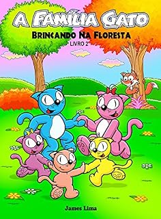 Livro A Família Gato: Brincando Na Floresta