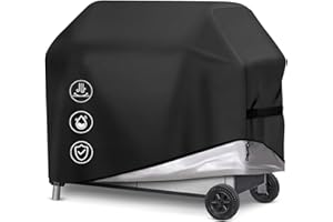 58 Inch BBQ Cover, Waterproof Grill Cover, UV & Water & Fade Resistant, Weather Resistant, Rip Resistant Gas Grill Cover, Sui