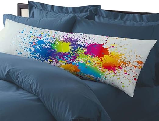 Amazon Com 20 X 54 Body Pillowcase Watercolor Painting Silky