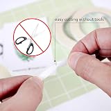 ZTMY 3 Rolls Double Sided Tape 6mm x 15m Craft Adhesive Sticky Tape view 4