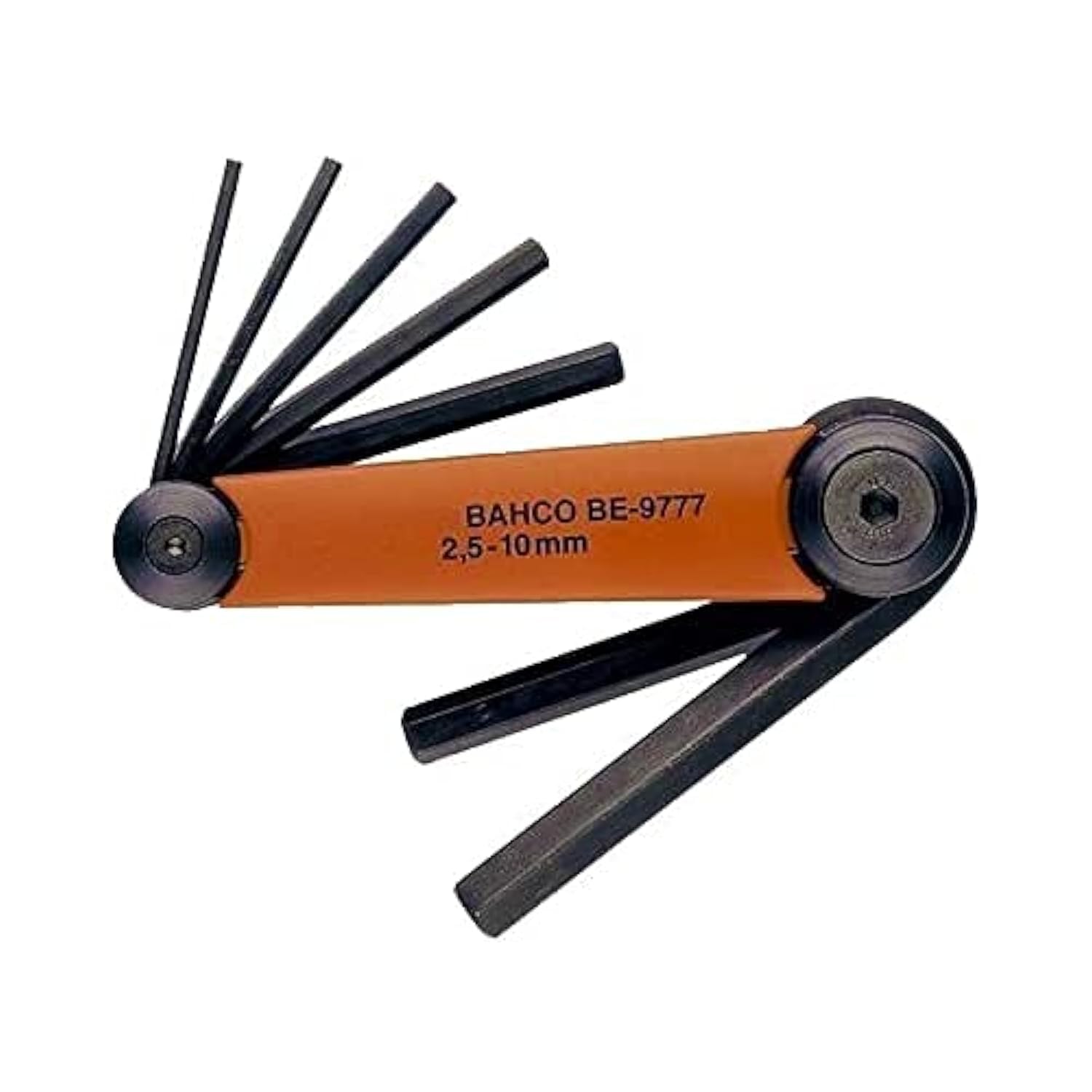 Bahco BE-9777 Hexagon Offset Screwdriver Set, Black/Orange
