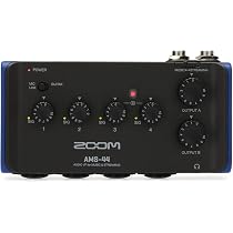 Amazon.com: Zoom AMS-44 USB Audio Interface, 4 Inputs, 4 Outputs 