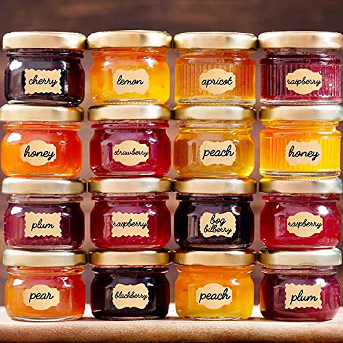 Brown Labels for Handmade Items Brown Craft Paper Labels for Jars