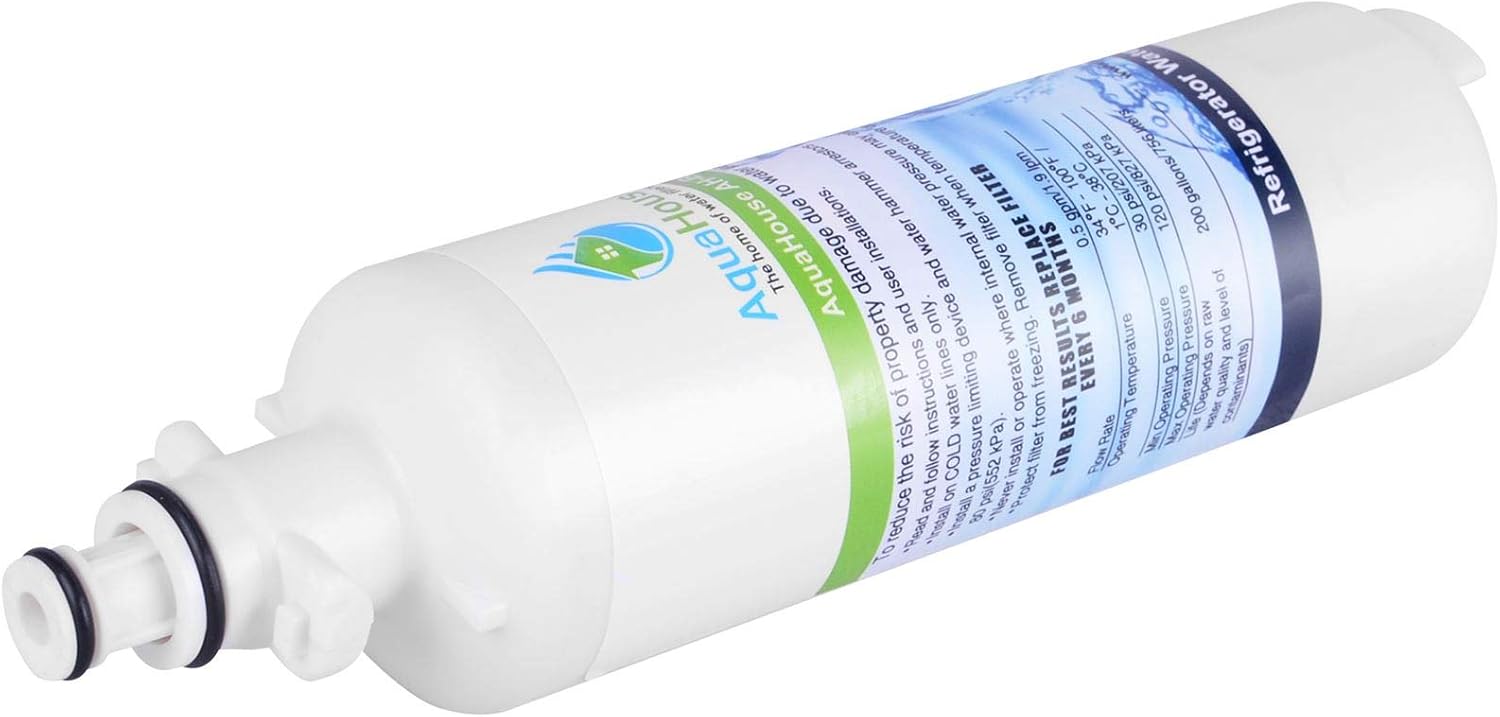 2X AquaHouse AH-BEK Refrigerator Water Filter for Beko 4874960100, Lamona HJA6110 LAM6100, Blomberg KFD9952PXDUK - Image 3