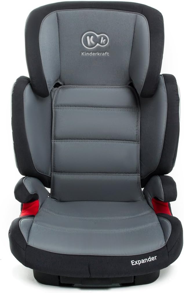 Kinderkraft Expander Booster Isofix Car Seat (Group 2/3, 1536 kg, Grey
