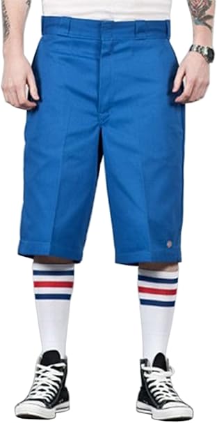 royal blue dickies shorts