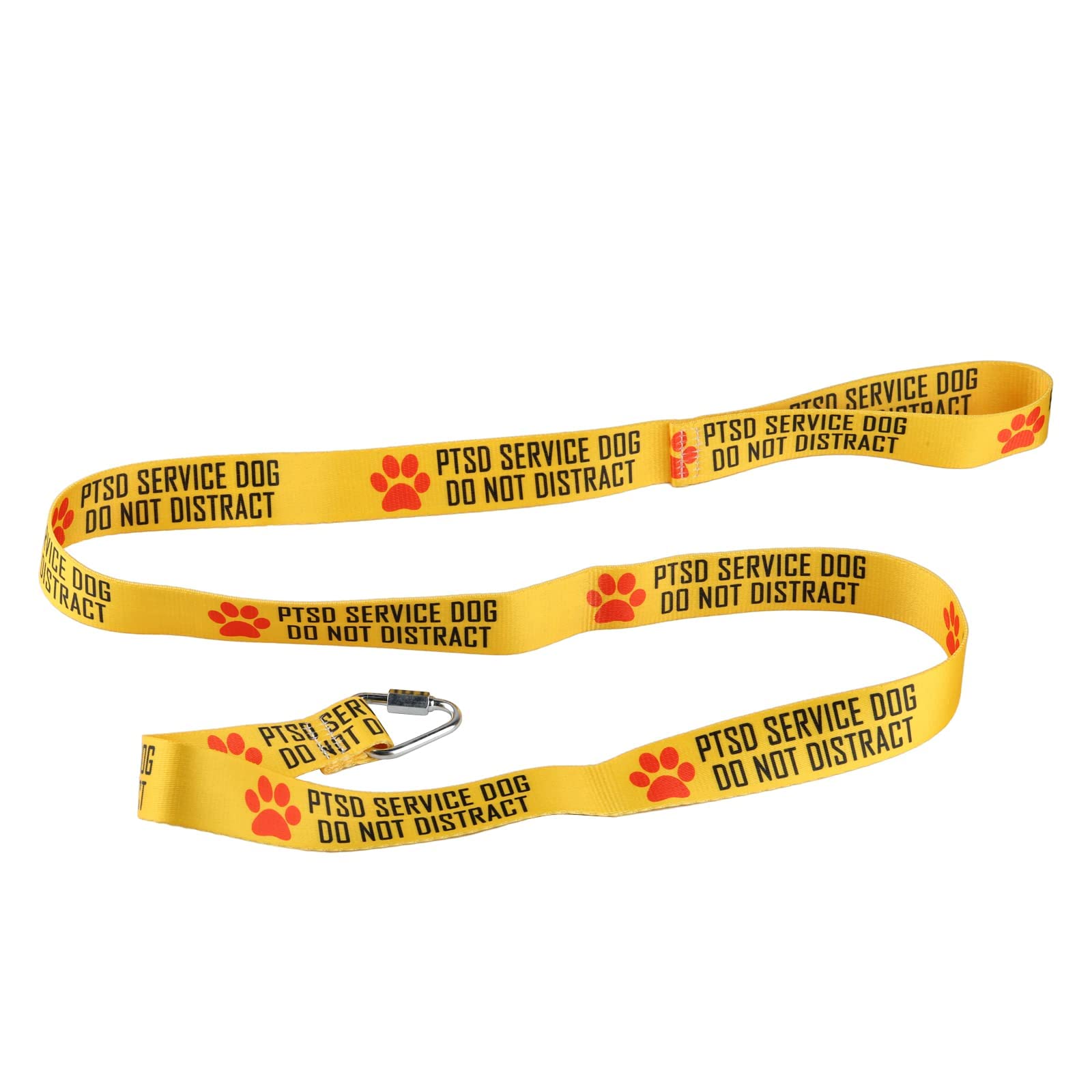 PTSD Alert & Service Dog Gift - Training Leash & Walking Set (PTSD SERVICE DOG-YE)