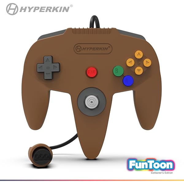 Amazon.com: Hyperkin Captain Controller for N64, Wired Gamepad
