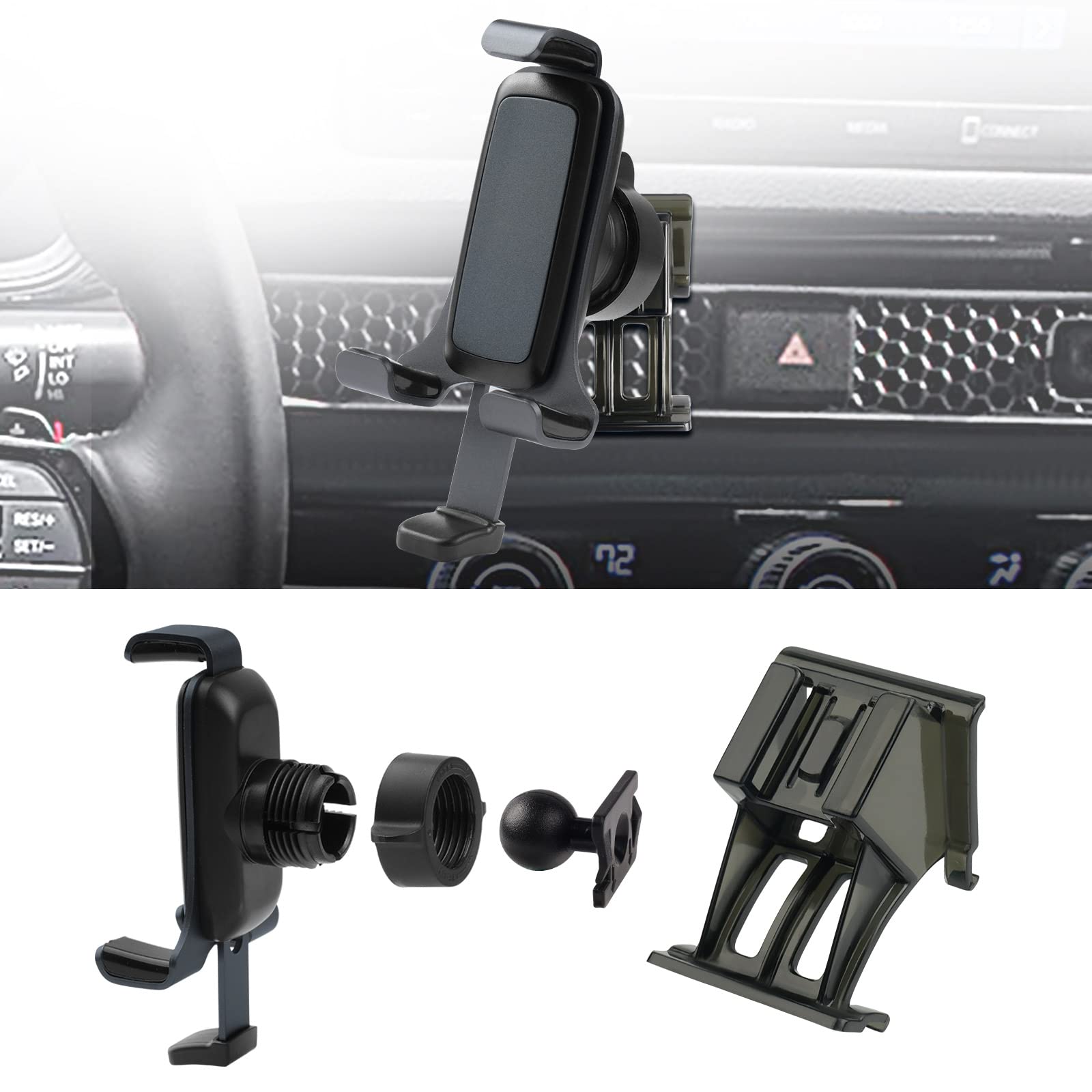 Photo 1 of Sunsdrew Car Phone Holder ONLY for 2025 2024 2023 2022 Honda Civic 11th Gen. Accessories,Air Vent Civic Cell Phone Mount Bracket Hands-Free,Civic Phone Mount for All Cell Phones Stand Thick Case