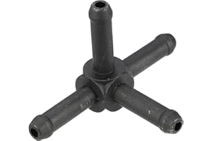 X AUTOHAUX Engine Coolant Hose Connector for Audi A6 2021-2022 for Volkswagen Beetle Jetta 2001-2021 No.1K0122157B/1K0122291C/058121132C/8D0819373N/8D0819371H