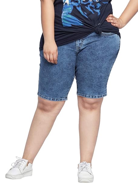 Buy aLL Plus Size Women's Cargo Regular Jeans at Amazon.in