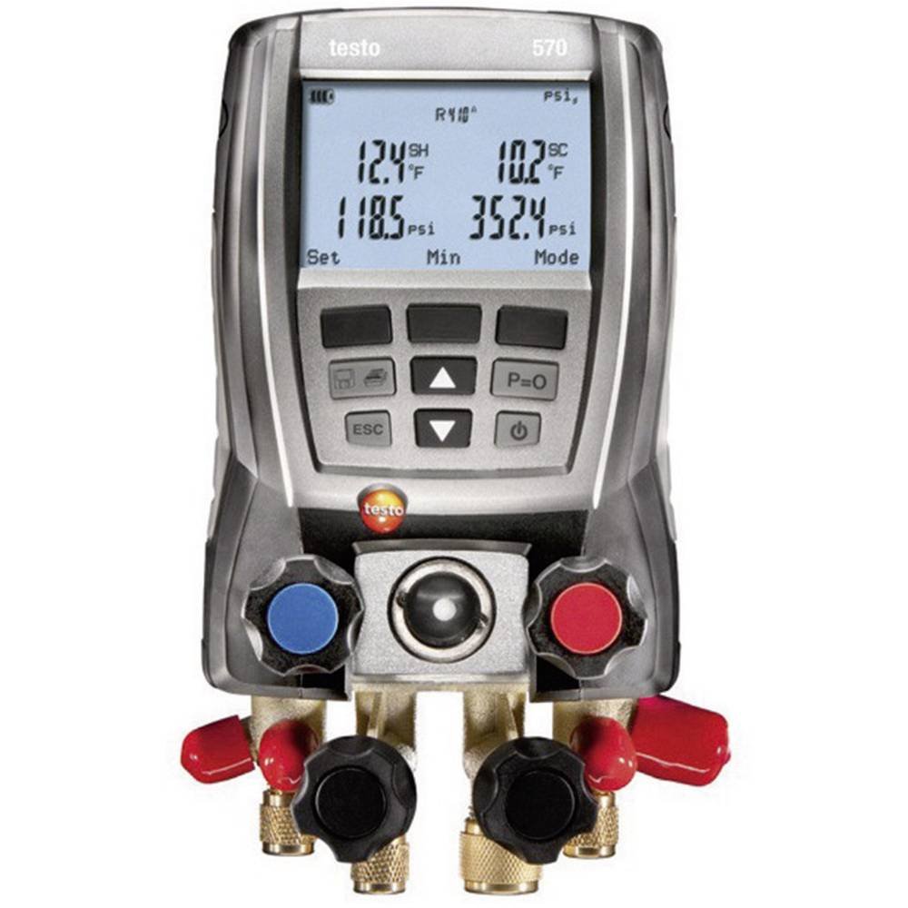testo 570-2 Refrigeration Manifold Kit