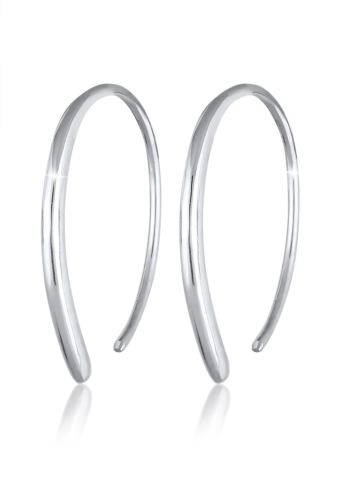 Elli Women's 925 Sterling Silver Thread Earrings 312741117